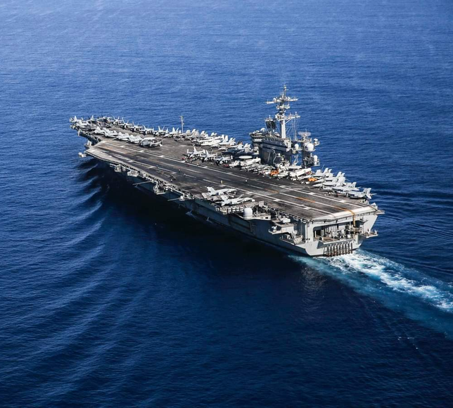 ABD’nin üçüncü uçak gemisi Orta Doğu’ya doğru yola çıktı