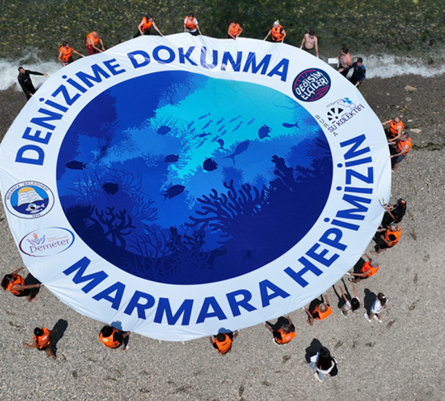 Mudanya'dan çağrı: Denizimize dokunma, Marmara hepimizin