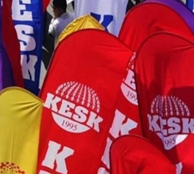 KESK İzmir Şubeler Platformu'ndan iş bırakma eylemine soruşturma açılmasına tepki