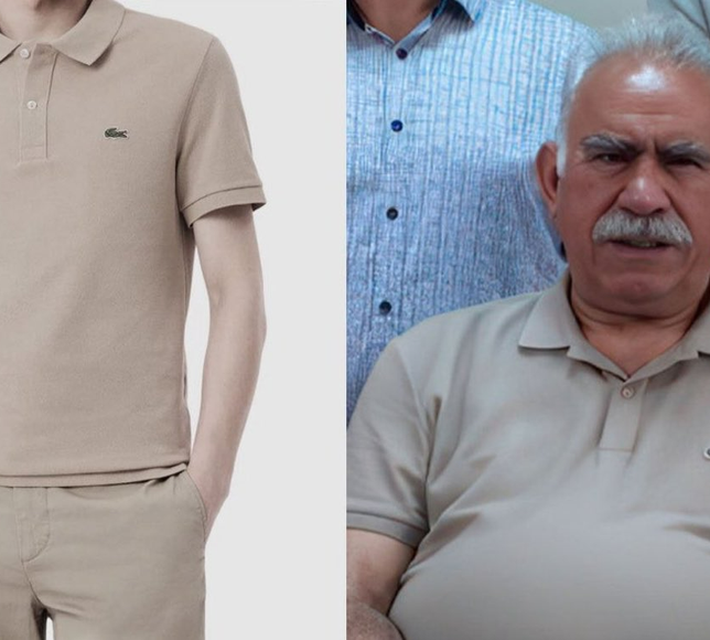 Abdullah Öcalan'ın giydiği tişört satış sitelerinde tükendi