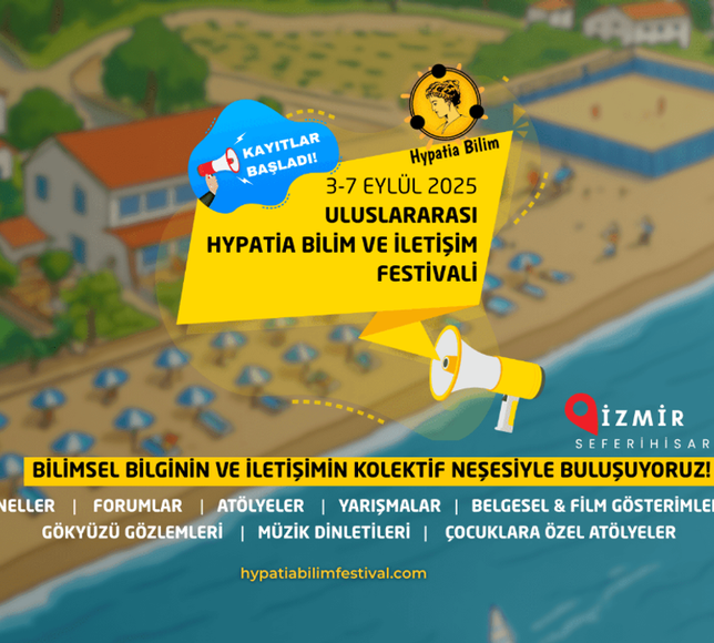 Uluslararası Hypatia Bilim ve İletişim Festivali başlıyor