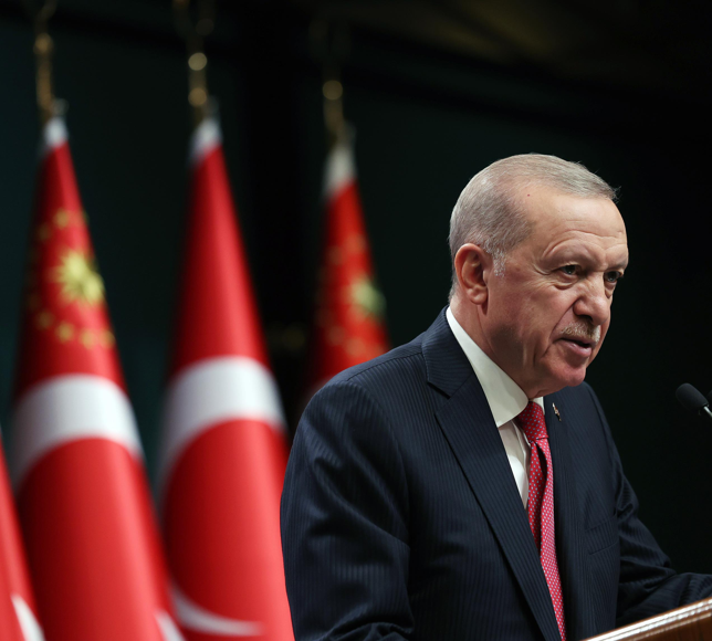 Erdoğan'dan okul saldırısı mesajı: Milletçe yüreğimize ateş düştü