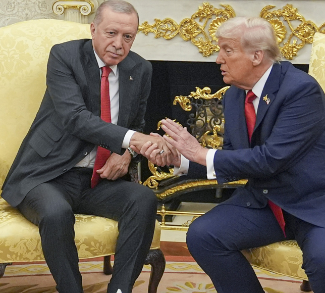 Erdoğan’dan Trump’a "geçmiş olsun" telefonu