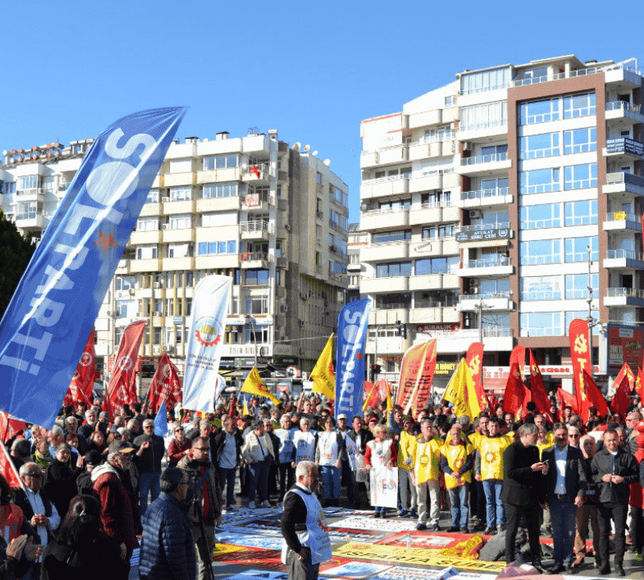 Antalya’da “Halktan, Emekten Yana Bütçe” yürüyüşü: Bu bütçe savaşın ve sermayenin bütçesi