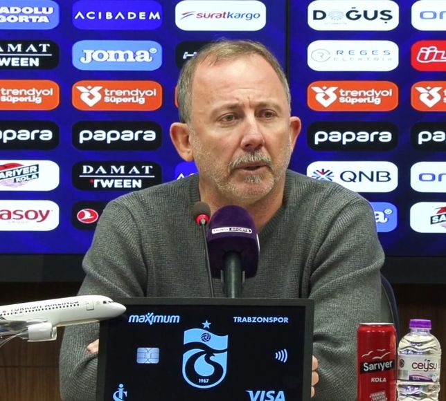 Sergen Yalçın: Maçtan çok bize bir tiyatro oyunu gibi geldi, üzülmüyoruz, 1 puana seviniyoruz