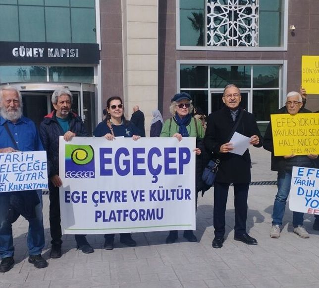 EGEÇEP, Kültür ve Turizm Bakanlığı’nın ‘Efes’ projesini yargıya taşıdı