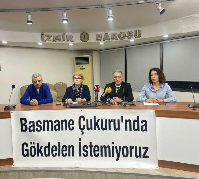 İzmir Barosu: Basmane Çukuru kamusal alandır