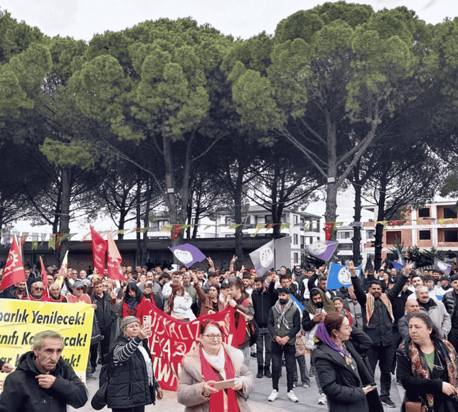 Gömeç’te “Özgürlük ve Demokrasi” Newroz’u coşkuyla kutlandı