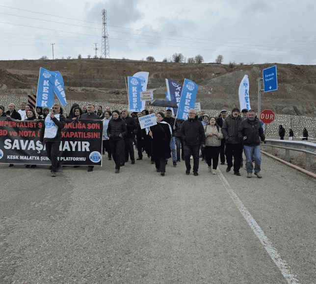 KESK’in Kürecik NATO radar üssüne yürüyüşüne izin verilmedi