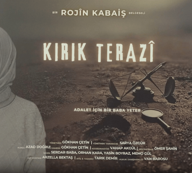 Rojin Kabaiş’in adalet arayışını konu alan “Kırık Terazi” belgeseli Diyarbakır’da gösterime girdi