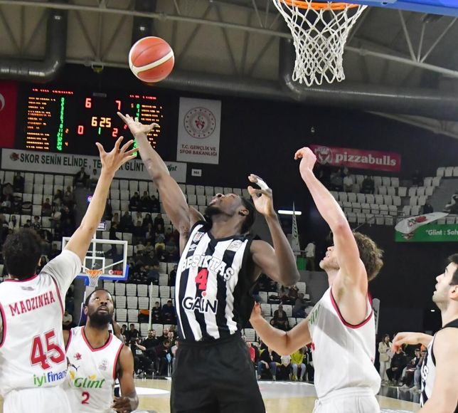 Beşiktaş Gain Glint Manisa Basket’i 102-70 yendi