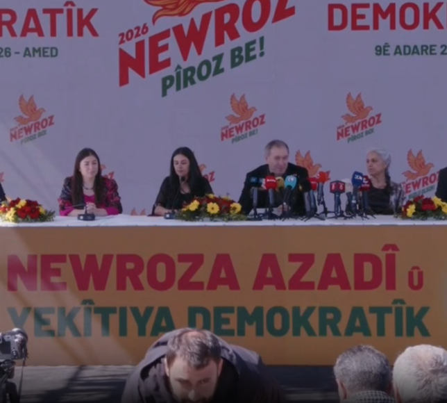 Diyarbakır'da "2026 Newroz Deklarasyonu" açıklandı