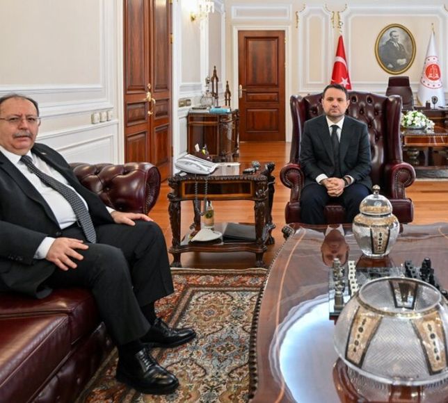 YSK Başkanı Yener’den Adalet Bakanı Gürlek’e ziyaret
