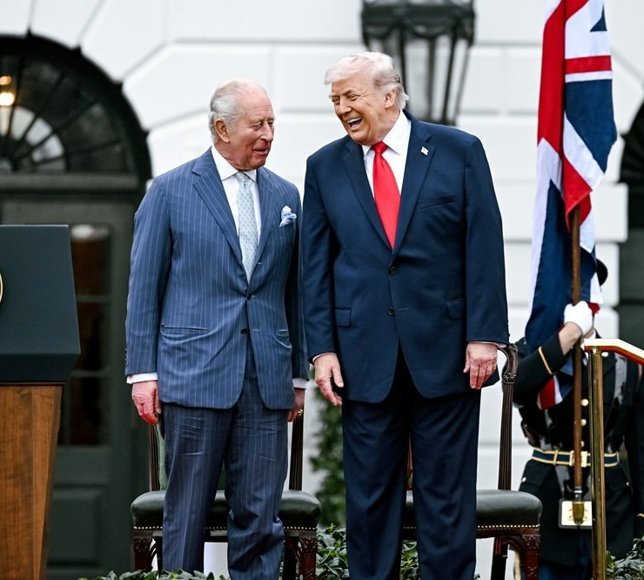 İngiltere Kralı Charles'tan ABD Başkanı Trump'a: Biz olmasaydık Fransızca konuşuyor olurdunuz