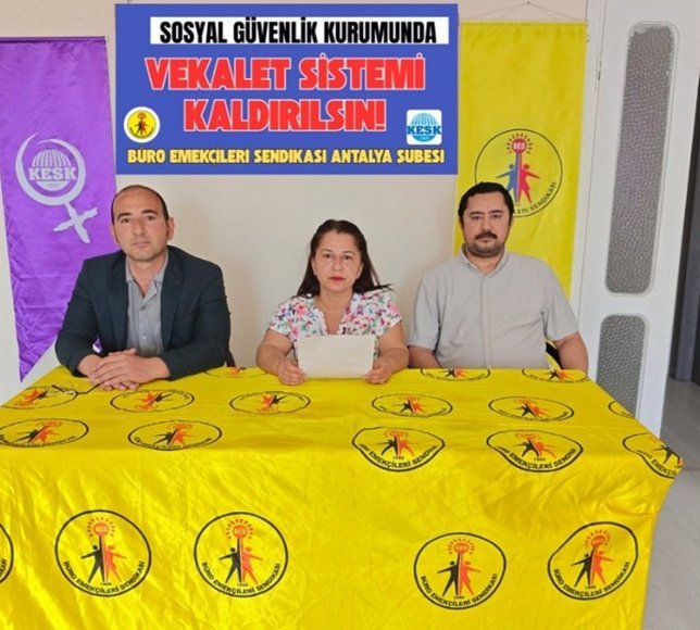 BES Antalya Şube Başkanı Devrim Mol: SGK’da liyakat değil, vekalet sistemi işliyor