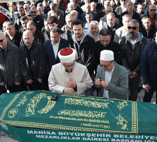 Manisalılar Ali Taylan’ı son yolculuğunda yalnız bırakmadı