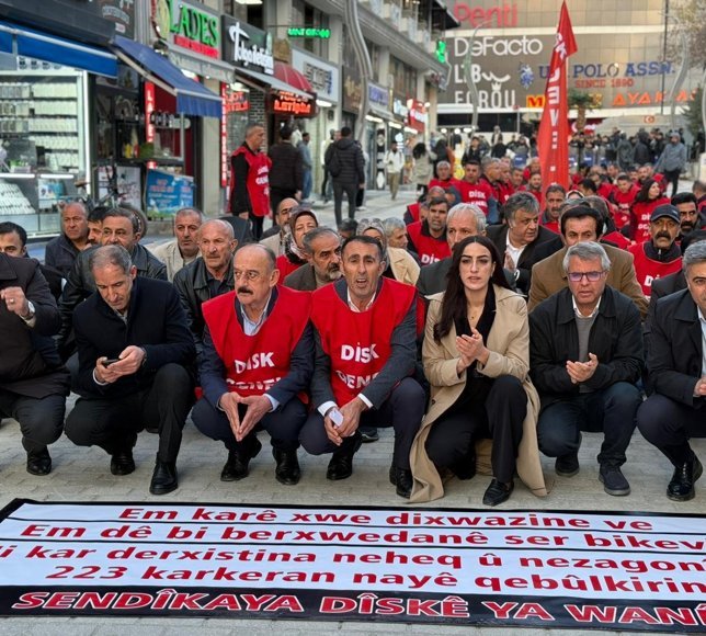 Van’da kayyım tarafından işten çıkarılan işçilerin eylemi 269'uncu gününde