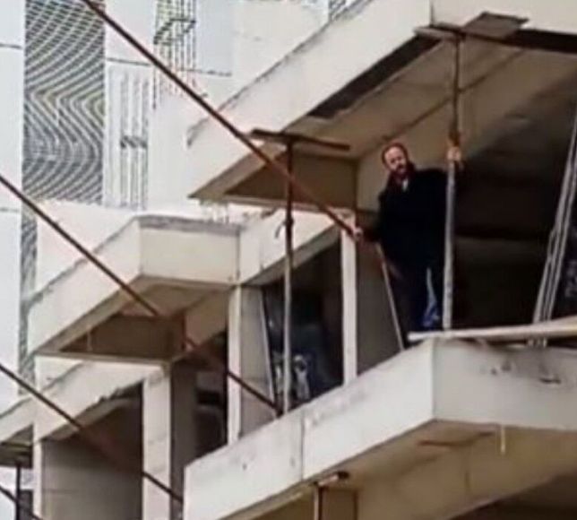 Ünye'de inşaat işçilerinden eylem:  Çocuklarımın yüzüne bakamıyorum