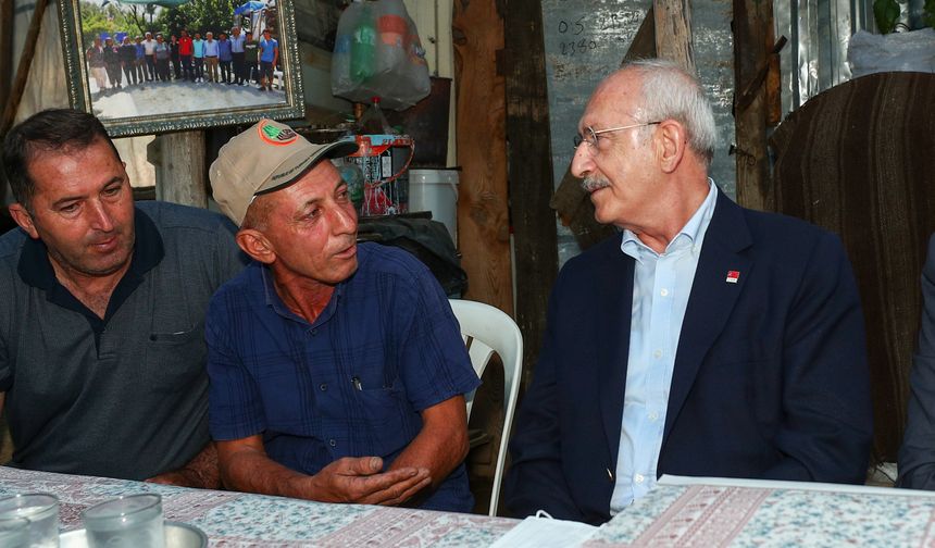 Kılıçdaroğlu'dan yangında hayatını kaybeden Akdemir'in ailesine taziye ziyareti