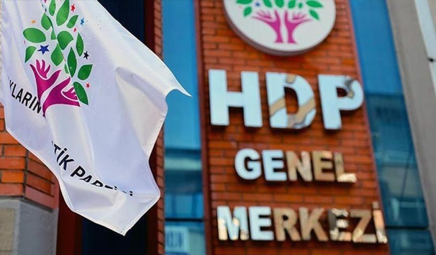 HDP'nin kapatma savunması Yargıtay'a gönderildi
