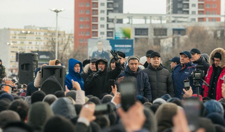 "Kazakistan'daki gösteri halkın sesine kulaklarını tıkayanların kabusu olmaya aday"