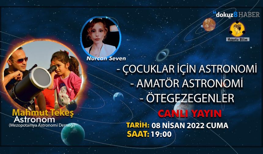 Çocuklar İçin Astronomi - Diyarbakır Gökyüzü Gözlem Etkinliği