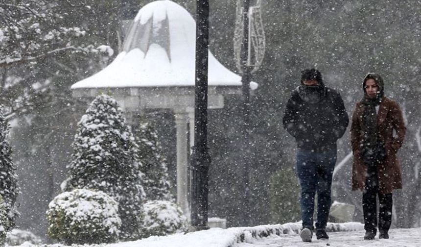 Meteoroloji'den kuvvetli sağanak ve kar uyarısı