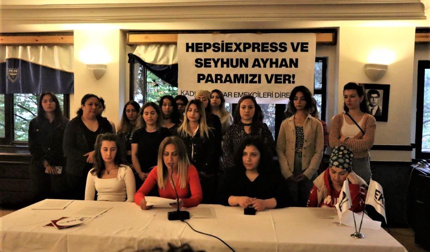 Kadın Ustalar Emekçileri'nden Ankara ve İzmir'de eş zamanlı basın açıklaması