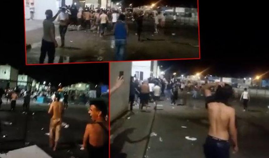 Kahramanmaraş'ta mülteci kampında gerilim: Polis TOMA'larla müdahale etti!