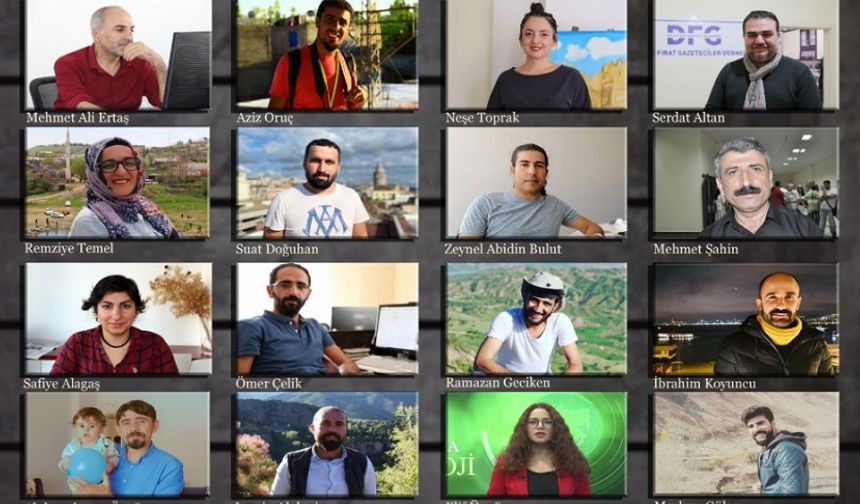 2022 Basın Özgürlüğü Ödülü tutuklu Kürt gazetecilerin