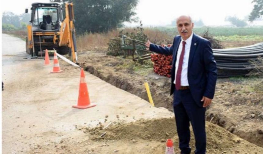 Bursa Yenişehir'in köylerinde doğal gaz çalışmaları devam ediyor
