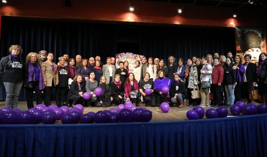 İzmir Narlıdereli kadınlardan 'İstanbul Sözleşmesi' vurgusu
