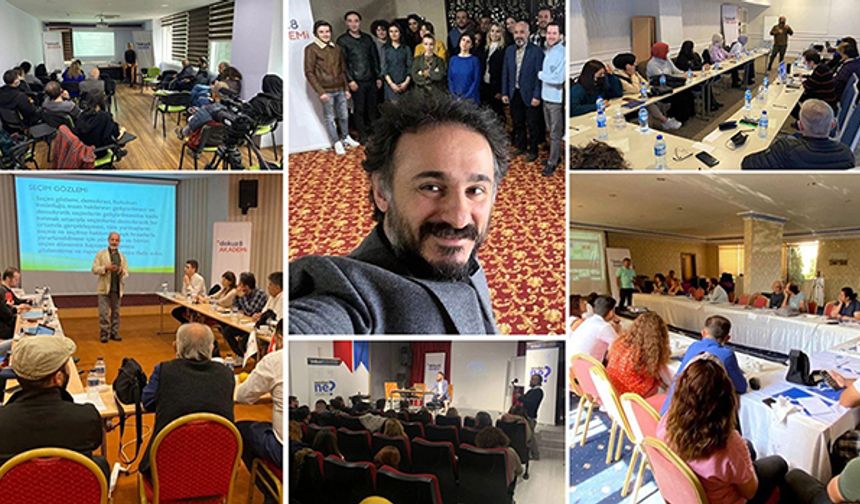 Türkiye'nin kader seçimleri yaklaşırken seçim haberciliği eğitim seferberliği