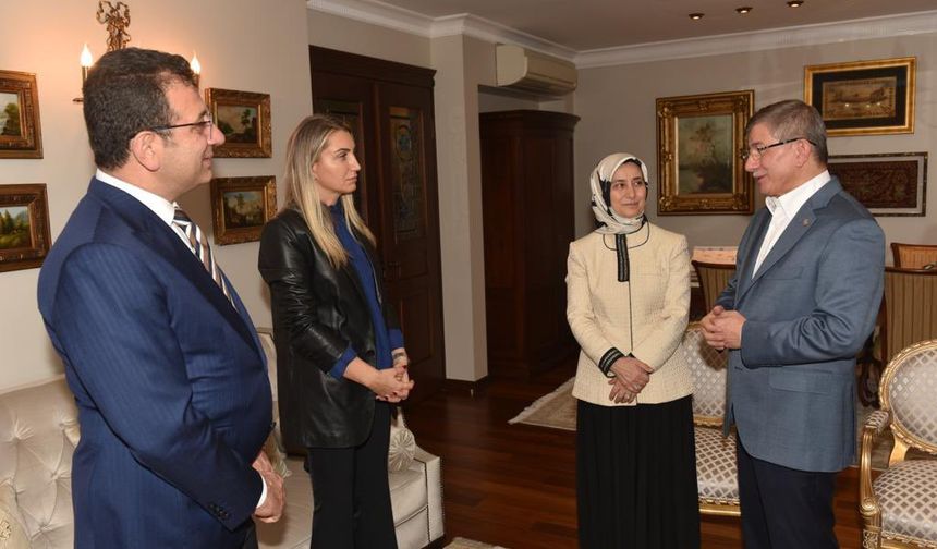 Davutoğlu, hakkında siyasi yasak istenen Ekrem İmamoğlu'nu ziyaret edecek