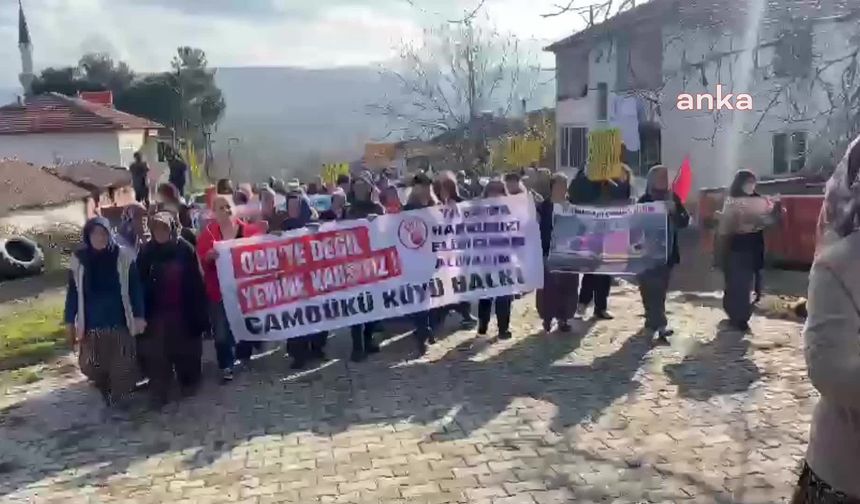 Mera alanına yapılacak OSB’ye karşı direnen Çambükü halkına çevre örgütlerinden destek