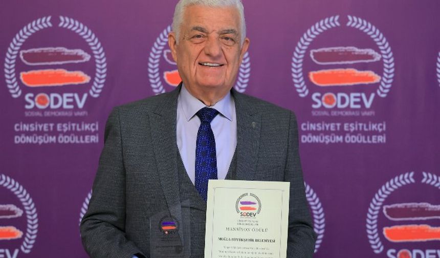 SODEV’den Muğla'ya 'Cinsiyet Eşitlikçi Dönüşüm' ödülü