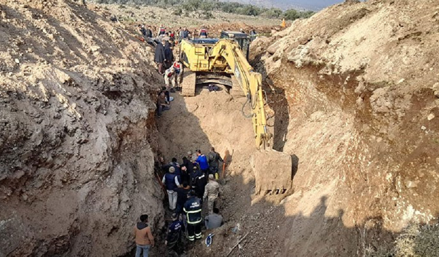 Kilis’te göçük altında kalan 2 işçi hayatını kaybetti