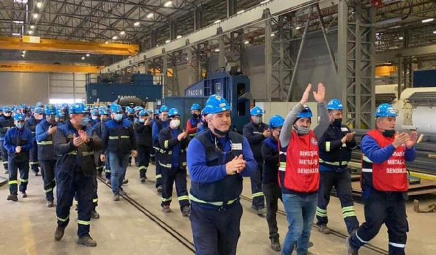 Metal işçileri greve çıkıyor
