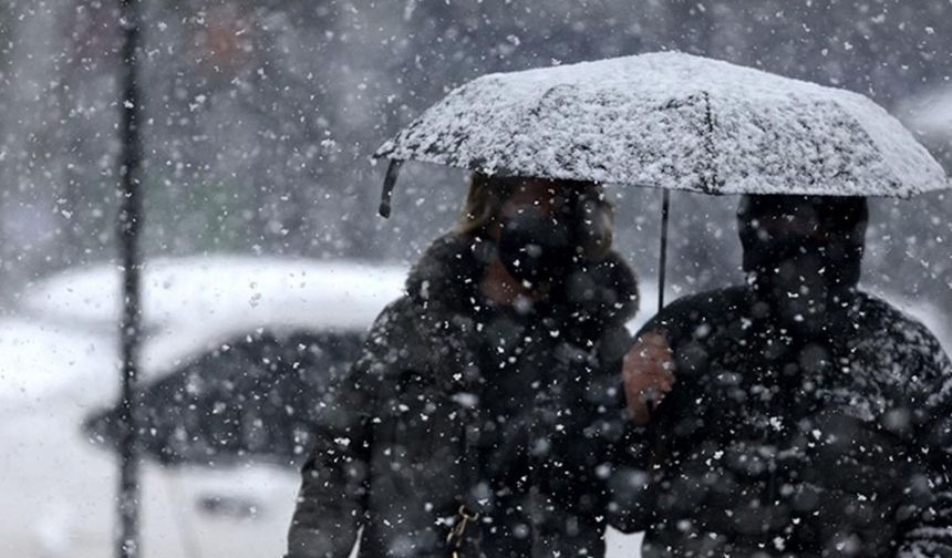 Meteoroloji: Pazar günü İstanbul ve Ankara’ya kar geliyor