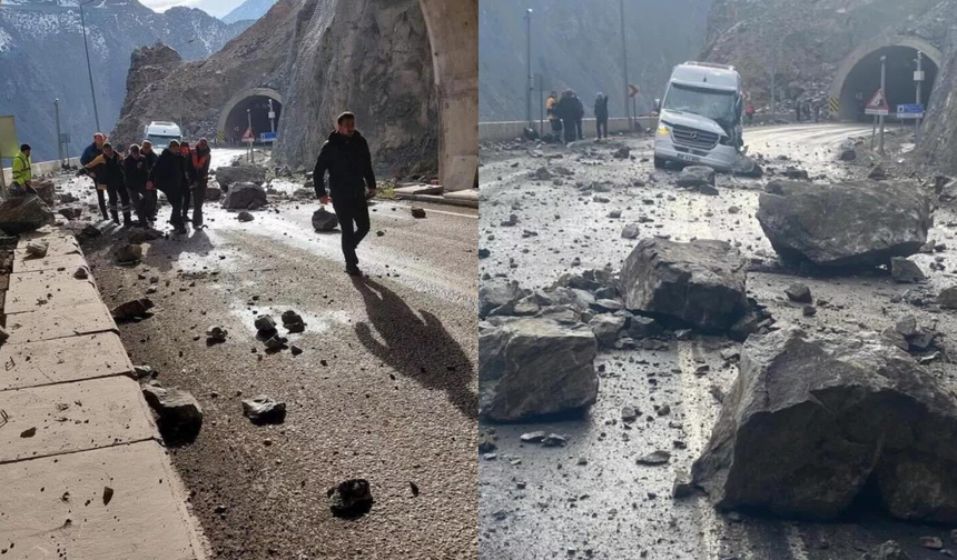 Artvin'de heyelan: 4 yaralı