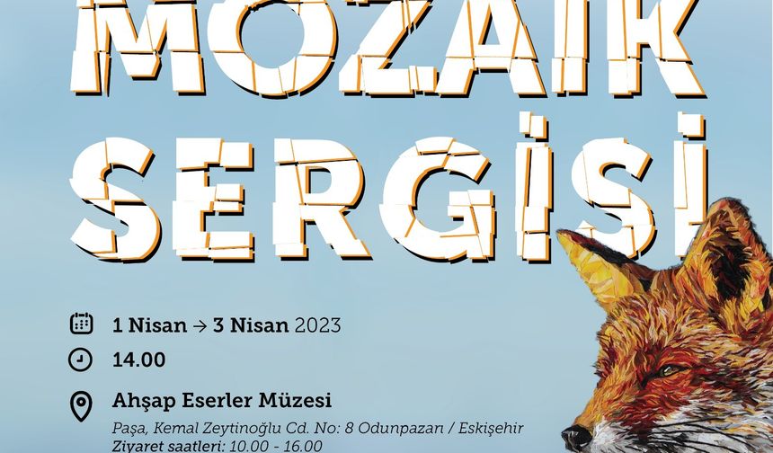 Dilek Türk’ün ‘Mozaik Sergisi’, Odunpazarı’nda 
