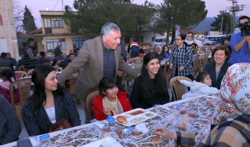 Honaz Belediyesi’nin iftar sofrası Kocabaş’ta kuruldu