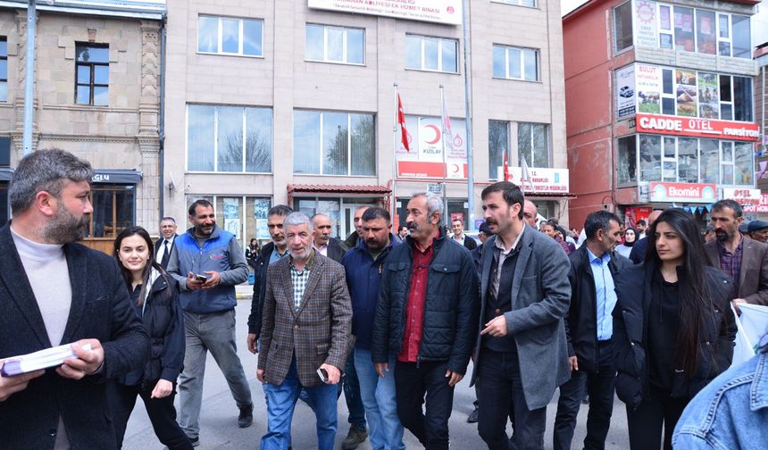 Dersim Belediye Başkanı Fatih Mehmet Maçoğlu Ardahan’da