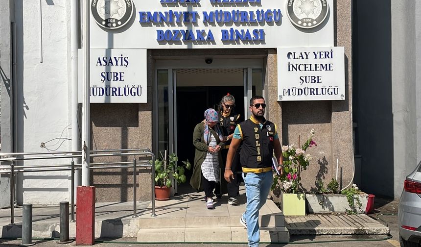 İzmir'de hastaneden bebek kaçıran kadın adliyede