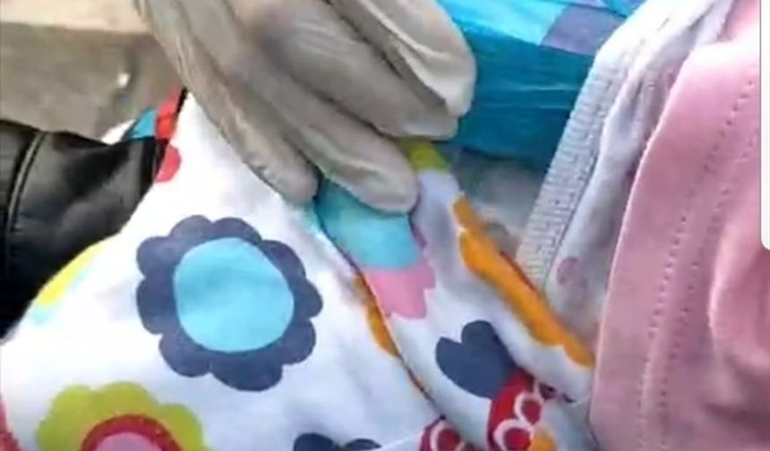 Kırklareli'nde 3 aylık bebeğin üzerinde uyuşturucu gizleyen 4 şüpheli tutuklandı