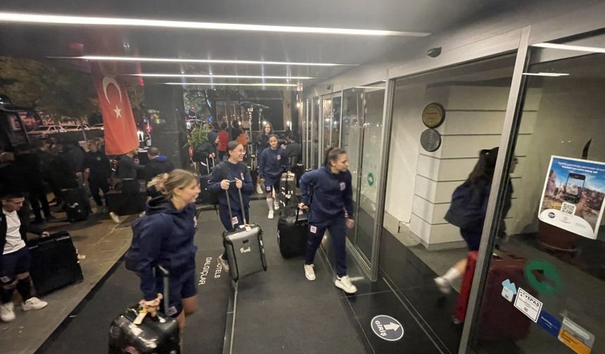 Lüksemburg Milli Kadın Futbol Takımı, Türkiye maçı için Çorum'a geldi