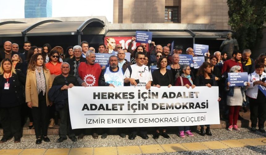 İzmir Emek ve Demokrasi Güçleri, adaletsizliklere karşı 25 Kasım'da yürüyecek