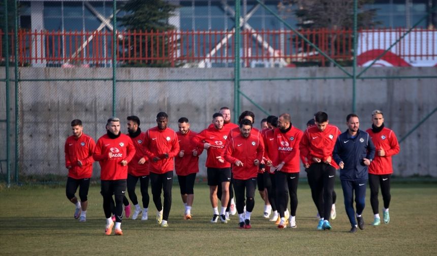 Ahlatcı Çorum FK, Şanlıurfaspor maçının hazırlıklarını sürdürdü