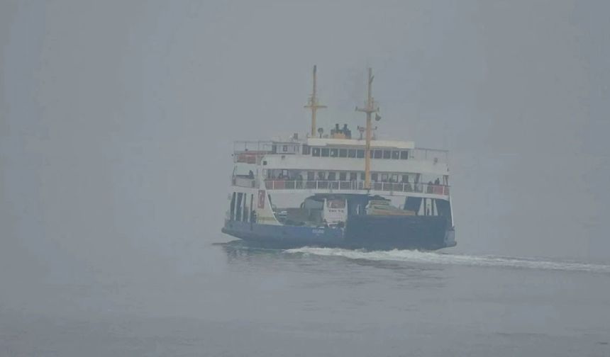 İstanbul ve Çanakkale Boğaz hattında bazı seferler iptal edildi