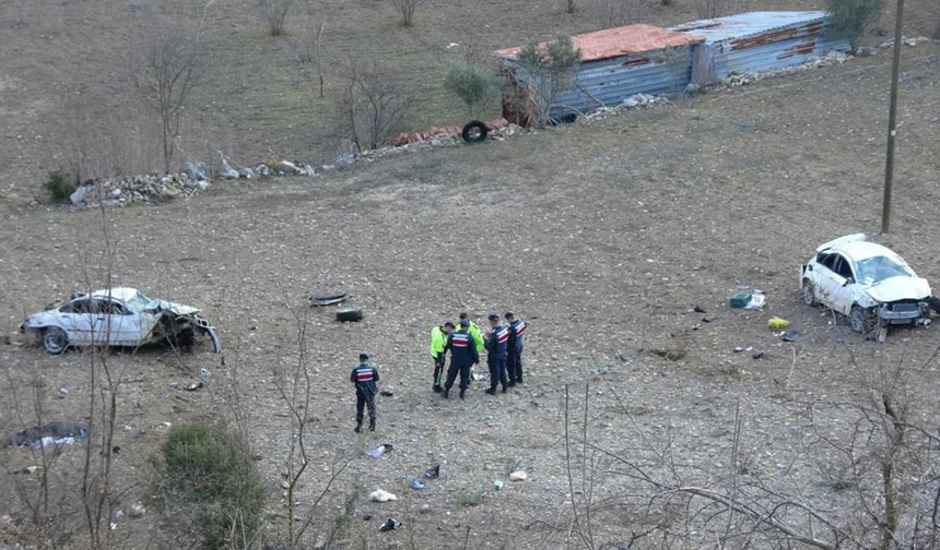 Isparta'da yaşanan kazada 2 kişi öldü, 2 kişi yaralandı
